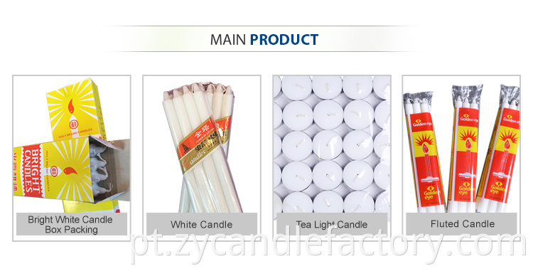 white stick candle